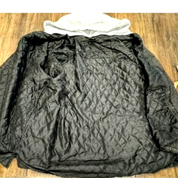 BOULDER CREEK TRADING CO. 5XL Quilted Jacket , Button Up, Removable Hood - Picture 3 of 11